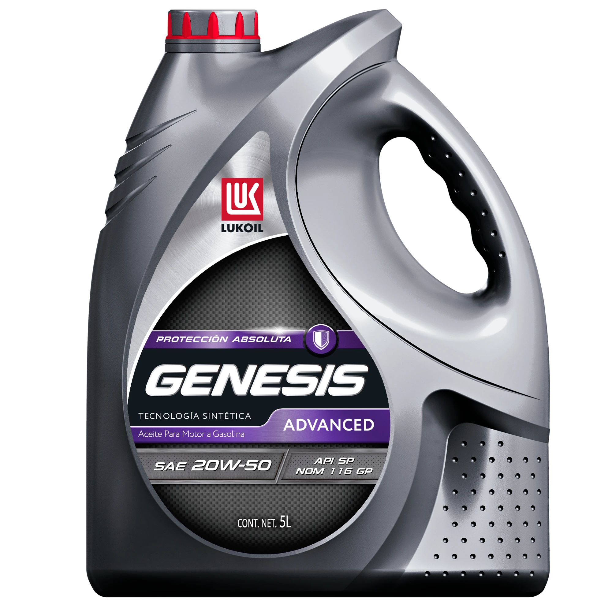 Packshot oficial LUKOIL GENESIS ADVANCED SAE 20W-50